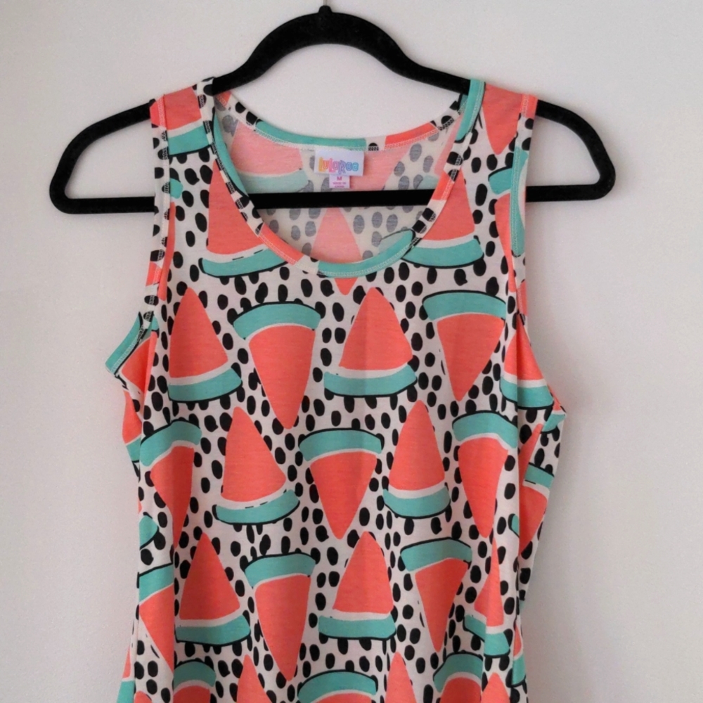 Lularoe tank top watermelon print